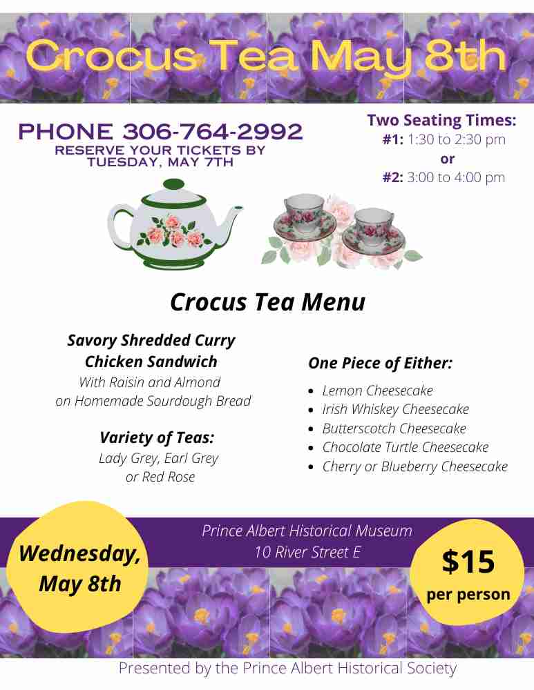 Crocus Tea 2024