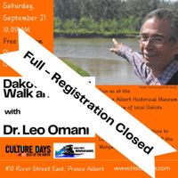 Dakota Walk and Talk - Culture Days 2024