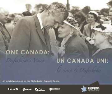 Diefenbaker Exhibit Poster